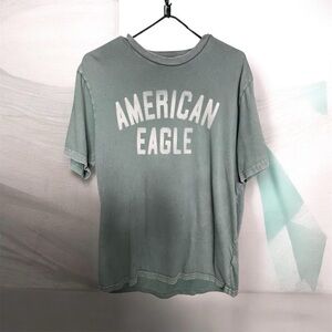 American Eagle Teal Super Soft Tee size medium